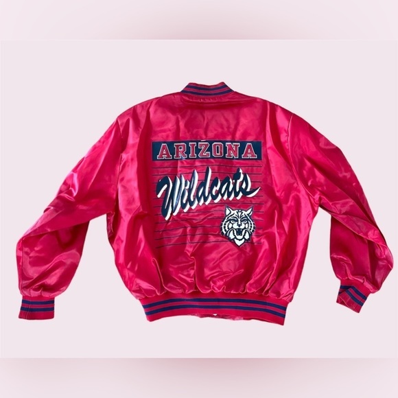 front row Other - VINTAGE Arizona Wildcats Satin red lightweight Jacket